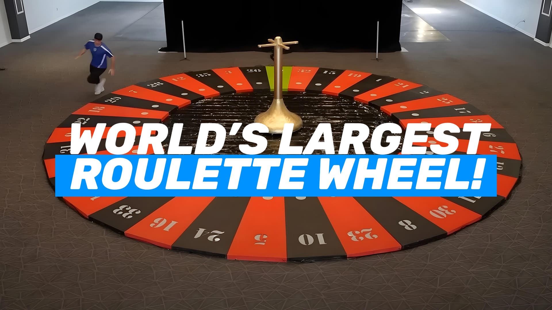 Building and Destroying the World’s Largest Roulette Wheel