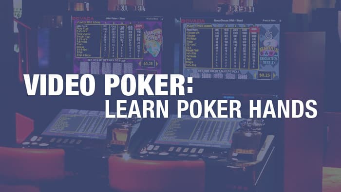 Beginner Strategy: Learn Poker Hands