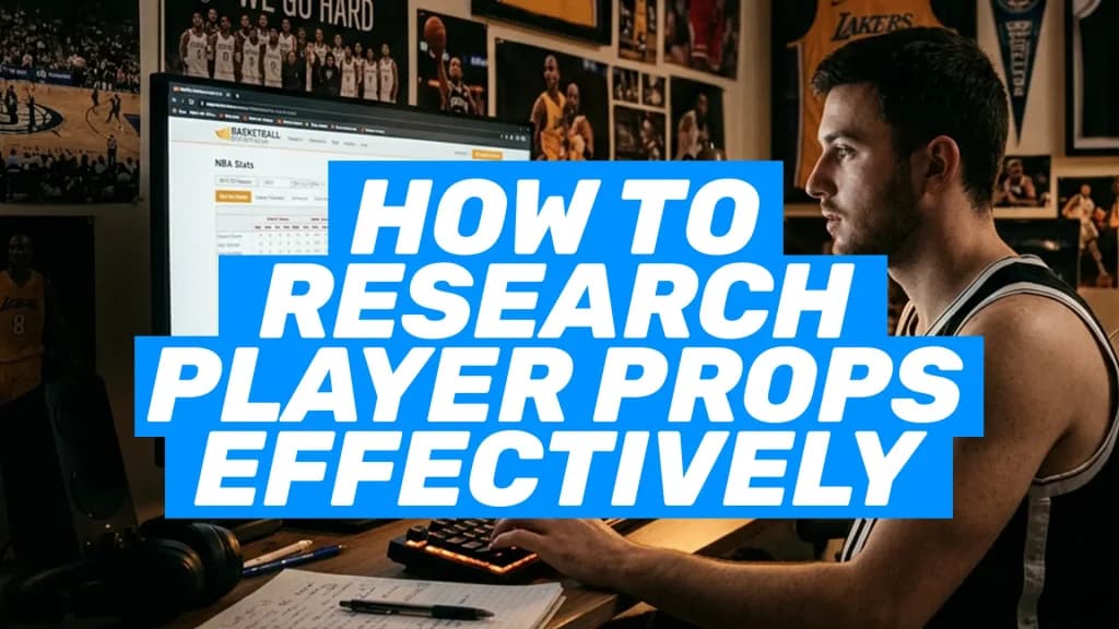 Bold Text 'How to Research Player Props -Cover'
