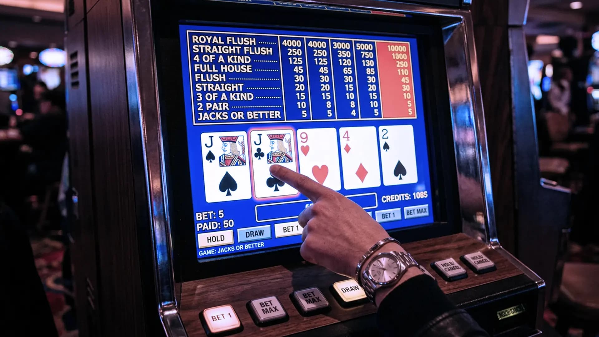 04-Video Poker Pay Tables and Returns