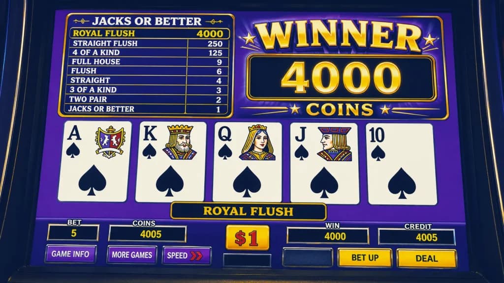 12-Jacks or Better Video Poker Strategy tips