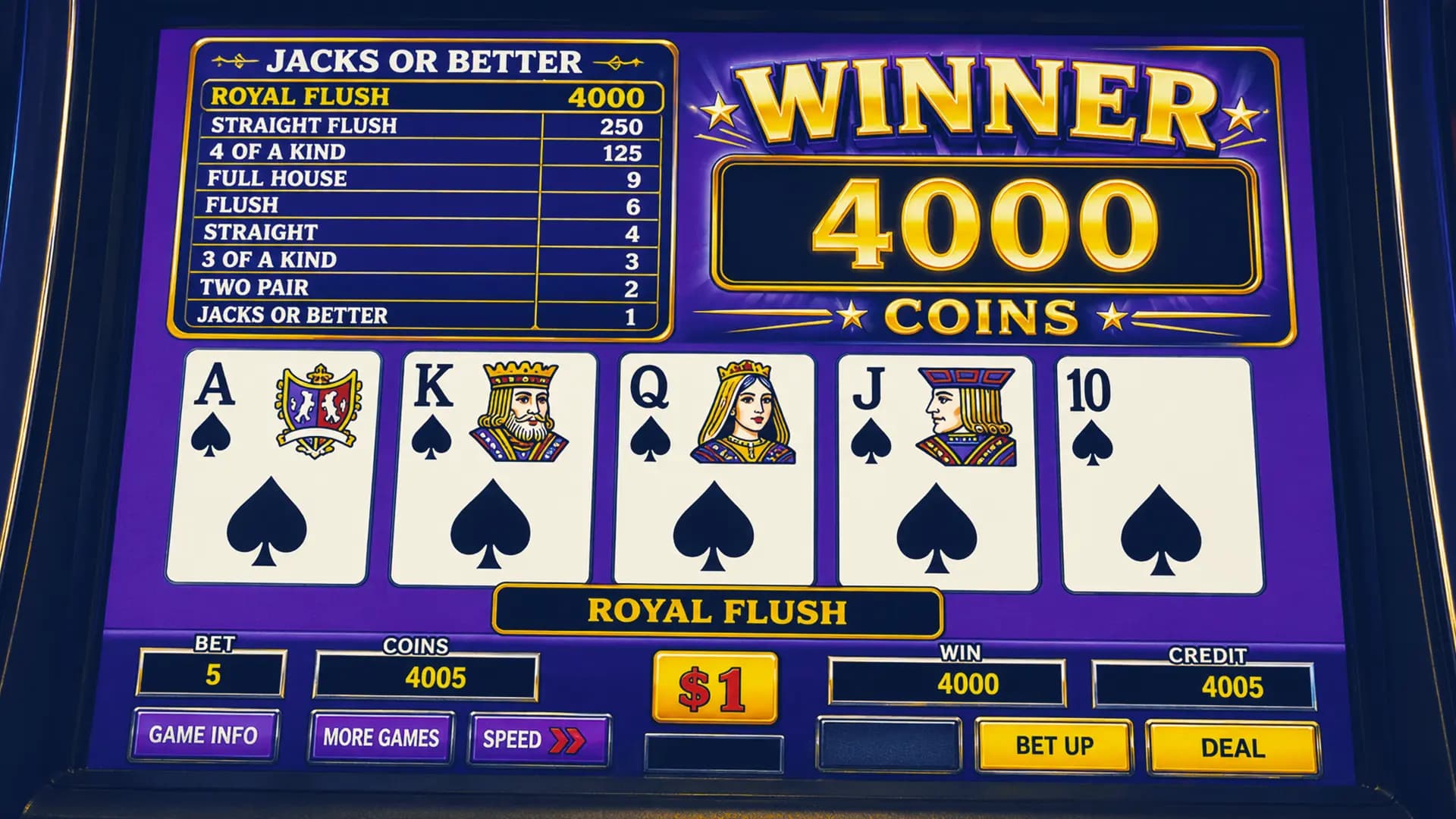 12-Jacks or Better Video Poker Strategy tips