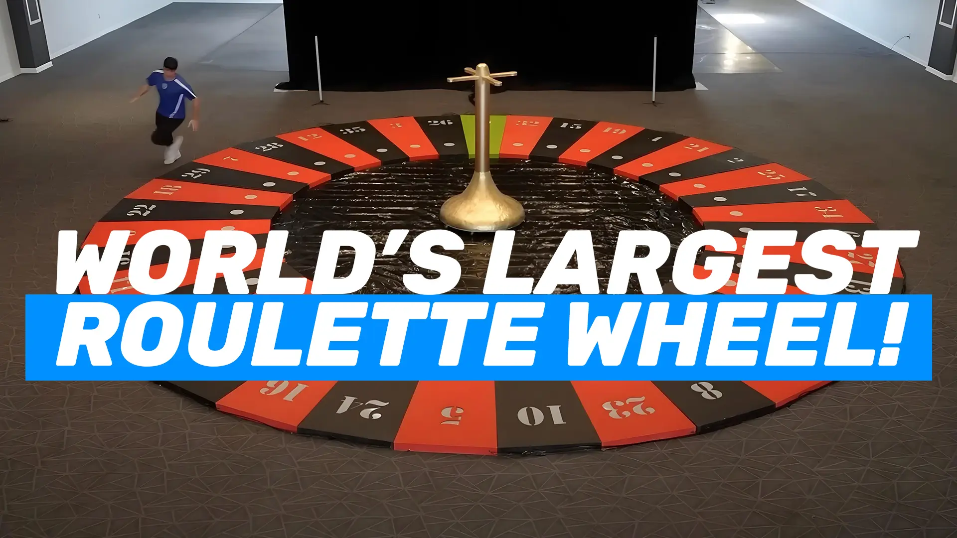 Building and Destroying the World’s Largest Roulette Wheel